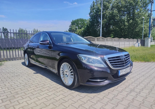 Mercedes-Benz Klasa S cena 149900 przebieg: 323904, rok produkcji 2015 z Konin małe 301